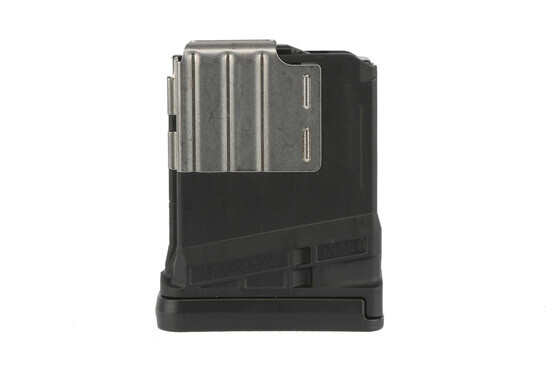 The 308 Lancer magazines are made from durable polymer with steel feed lips for reliability
